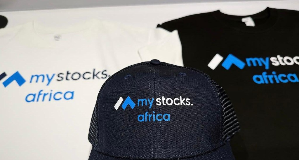 Custom branded hats and t-shirts